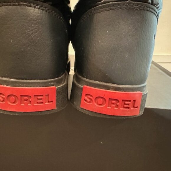 Sorel Joan of Arctic Next Lite Mid Puffy Snow Boots Black Sz 8 - Picture 6 of 8